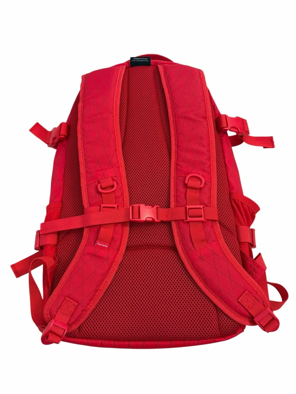 Supreme red backpack FW18